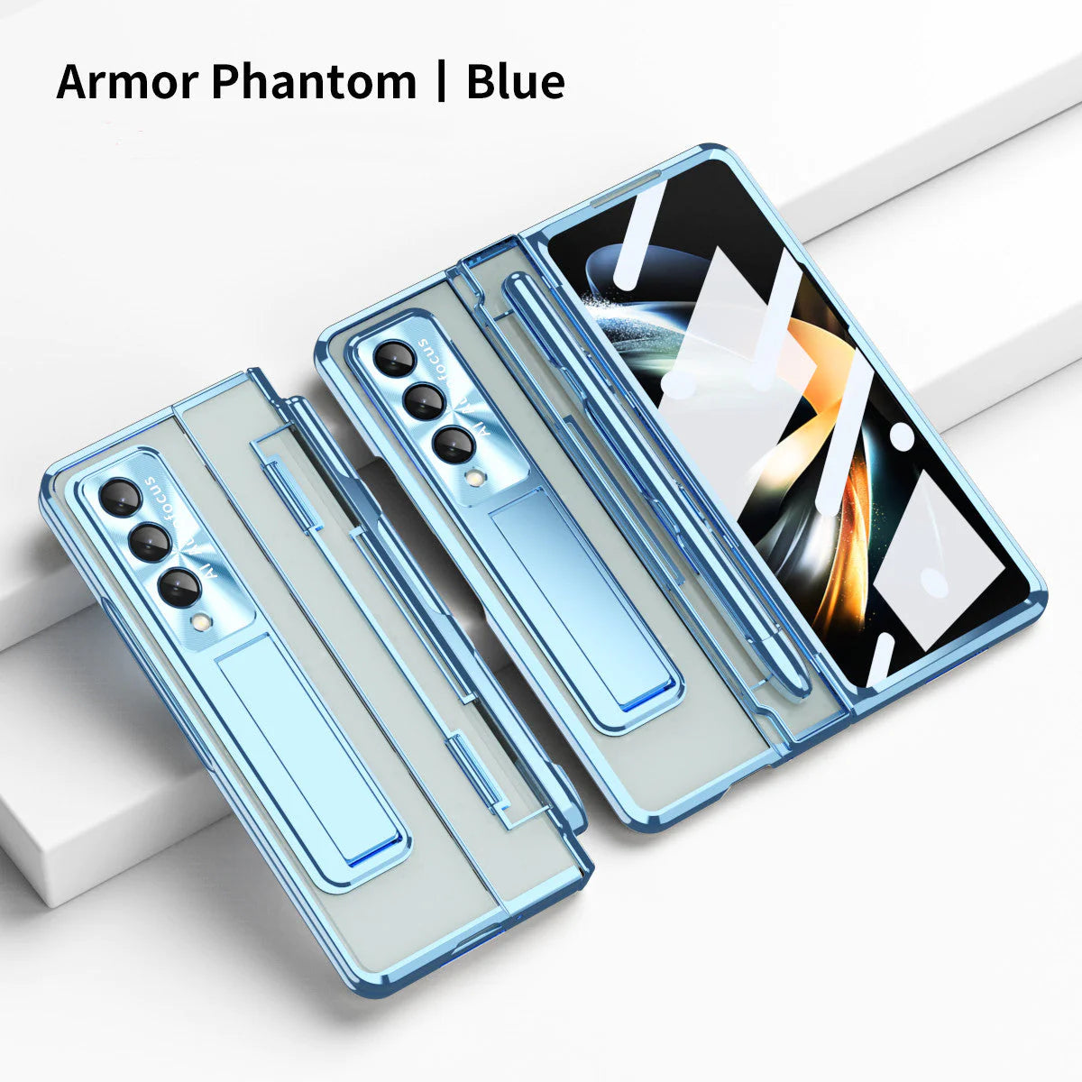 360° Armor Hinge Folding Transparent Case 2.0 - Z Fold 5