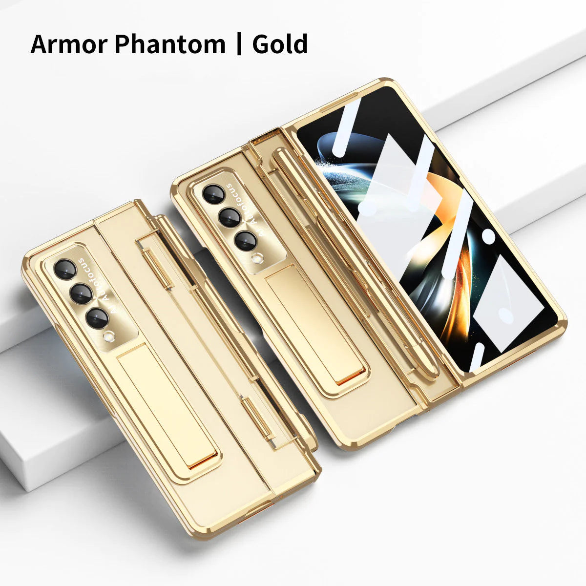 360° Armor Hinge Folding Transparent Case 2.0 - Z Fold 5