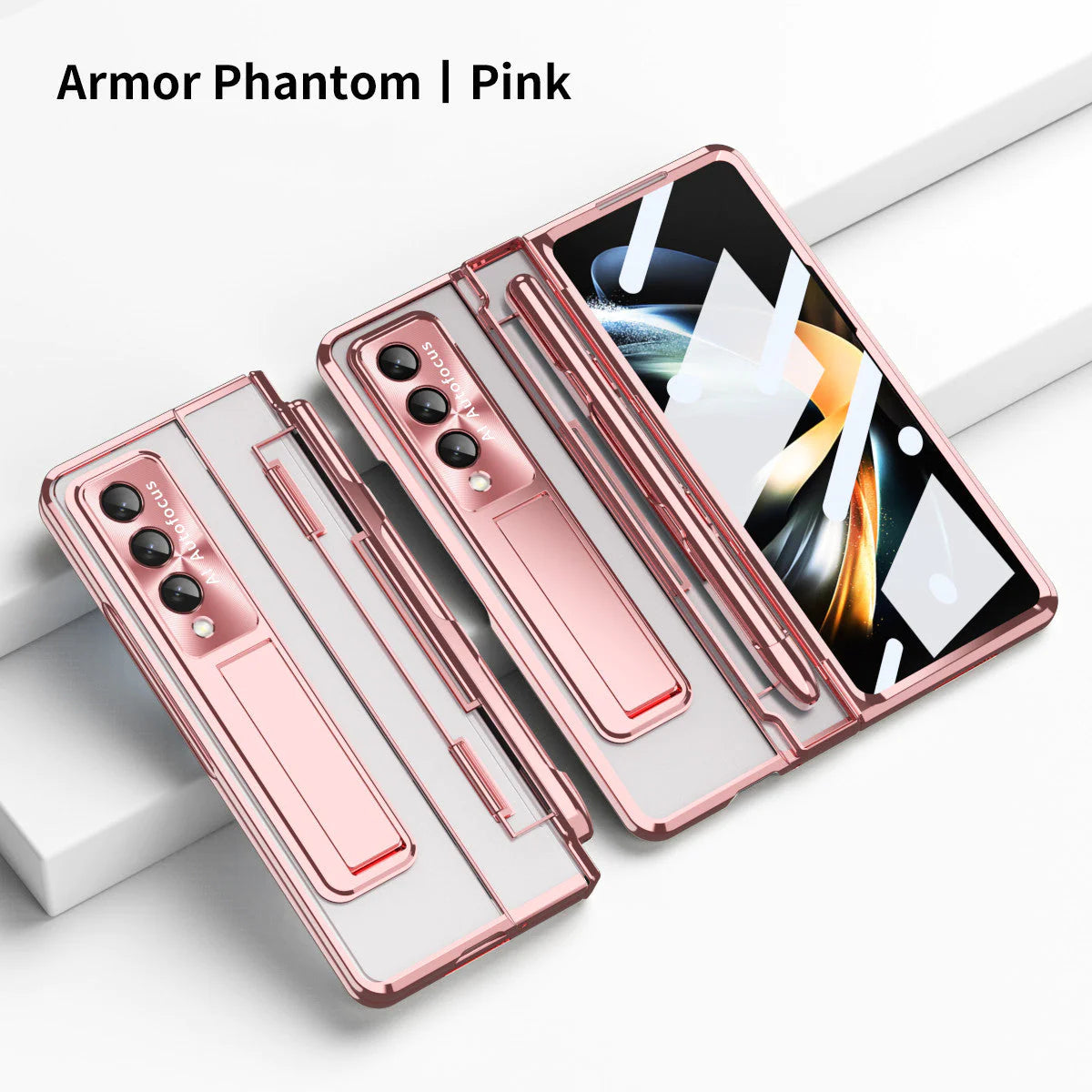 360° Armor Hinge Folding Transparent Case 2.0 - Z Fold 5