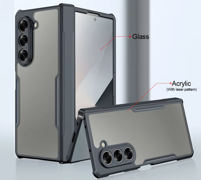 CrystalGuard Fold – Airbag Shockproof Clear Case