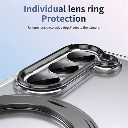 SpinGrip Fold – 360° Magnetic Stand Clear Case