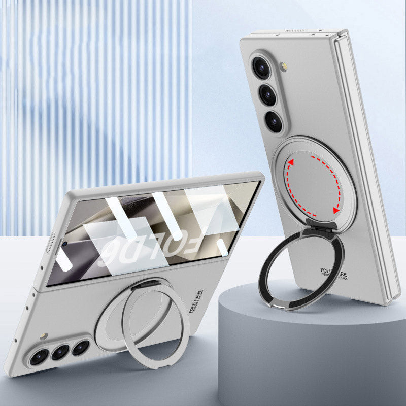 SlimFit MagSafe Pro Z Fold 6 Ultra-Thin Rotating Stand Wireless Charging Case