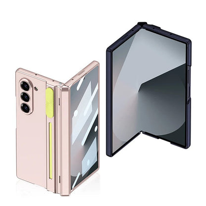 MagCore Ultra-Slim Shield for Z Fold 6/5 - Magnetic Hinge & Stylus Holder