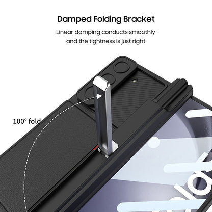 EclipseGuard™ 360° Slide Lens Protection: Card Holder Case for Z Fold 5