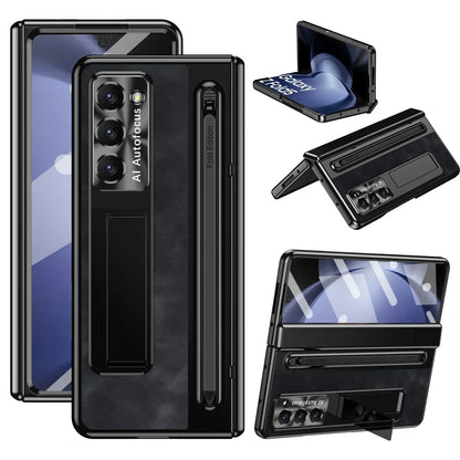 Z Fold 6 Vantage Leather Case with S Pen & Kickstand