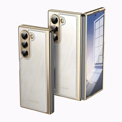 ExecuFold – Luxury Matte Leather Armor for Z Fold Series
