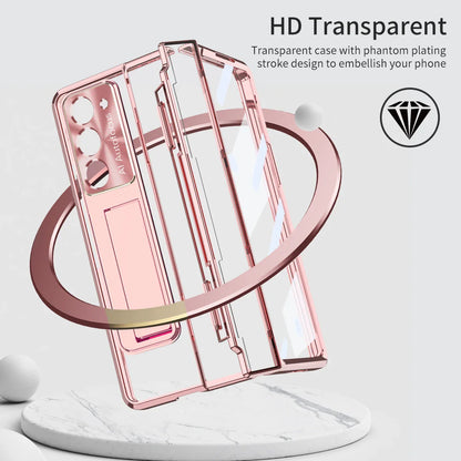 Z Fold 6 360° Armor Hinge Folding Transparent Case 2.0