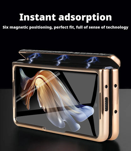 CrocElite Z Fold 4-6 - Magnetic Hinge & Luxe Protection Case