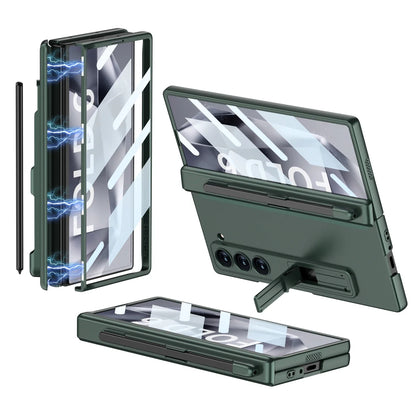 Z Fold 6 360° Hinge Case with Screen Film, Pen Slot & Kickstand 2.0