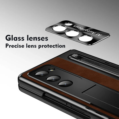 Z Fold 6 Vantage Leather Case with S Pen & Kickstand