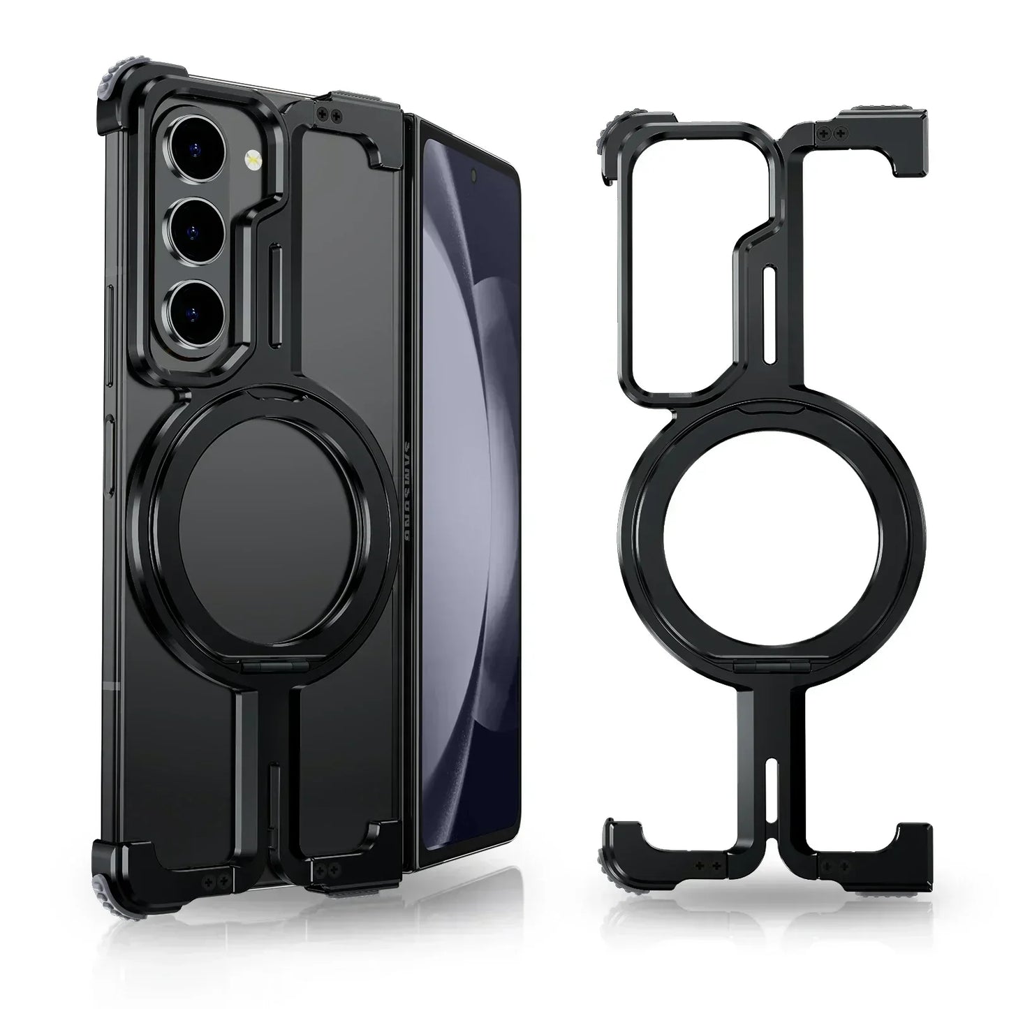 MagFrame Pro Case - Frameless & Magnetic Stand  + FREE Front & Back screen