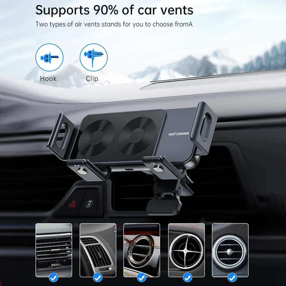 Drive Charge Wireless Car Holder for Galaxy Z Fold 5