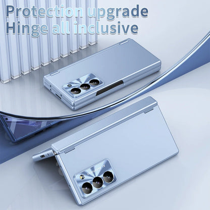 Z Fold 6 Hinge Metal Camera Protection Case with Touch Pen