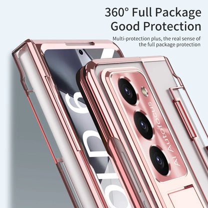 Z Fold 6 360° Armor Hinge Folding Transparent Case 2.0