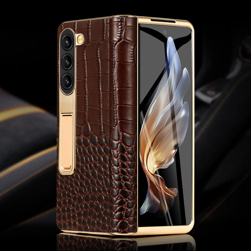 CrocElite Z Fold 4-6 - Magnetic Hinge & Luxe Protection Case