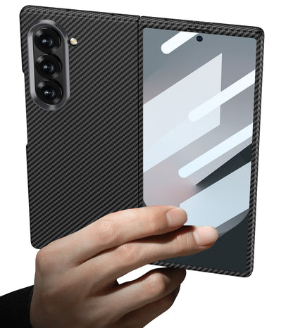 Ultra-Slim Kevlar® Carbon MagSafe Case - Screen & Camera Shields