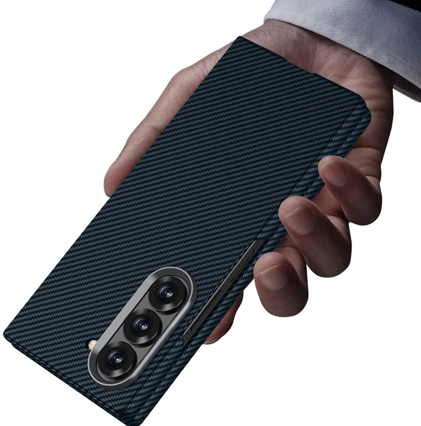 Ultra-Slim Kevlar® Carbon MagSafe Case - Screen & Camera Shields