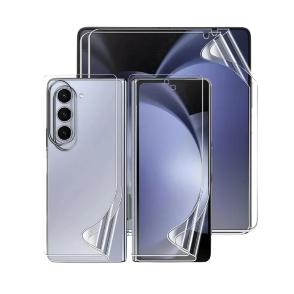Back & Front Screen Protector 6 in 1 Full Cover Hydrogel Film