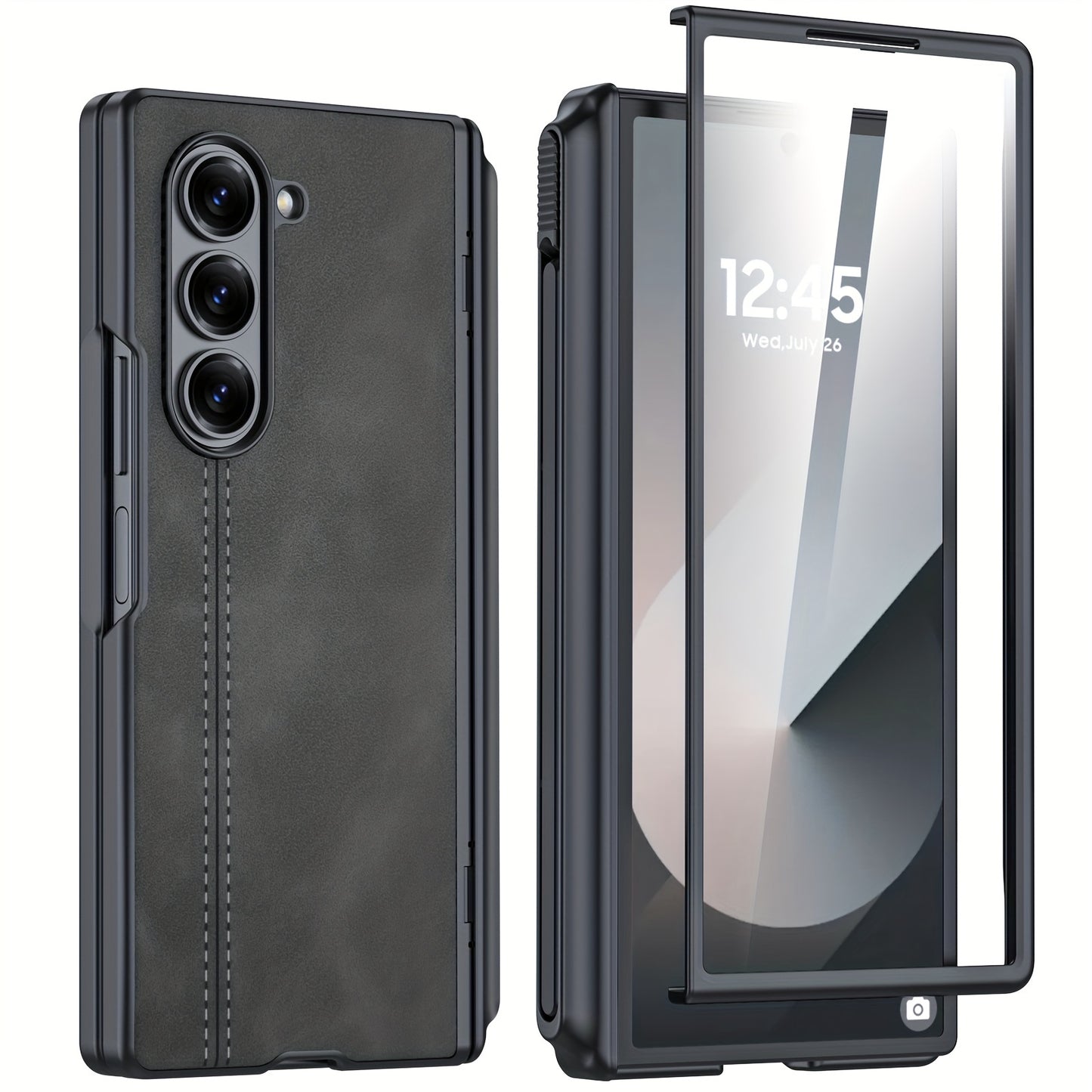 LeatherShield Z6 – Matte Faux Leather S Pen Case