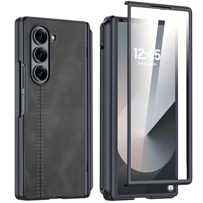 LeatherShield Z6 – Matte Faux Leather S Pen Case