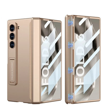 Slim 360° Protection Case Magnetic Hinge Anti-Peep for Z Fold 6