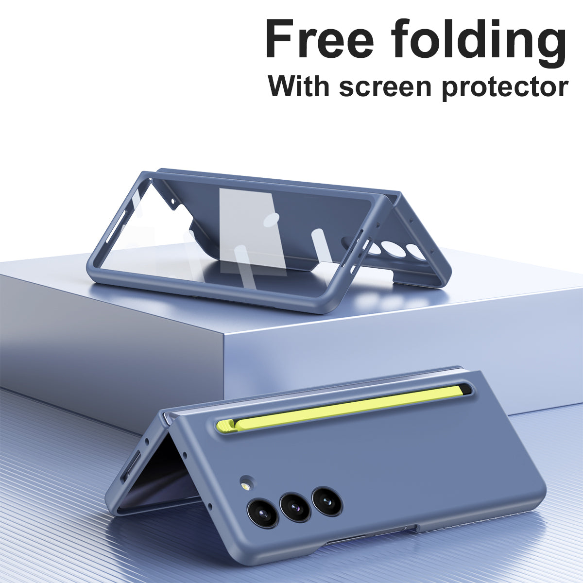 Sleek Scribe Guardian Protection with Pen Tray and Film for Z Fold Series