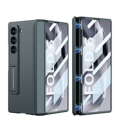 Slim 360° Protection Case Magnetic Hinge Anti-Peep for Z Fold 6