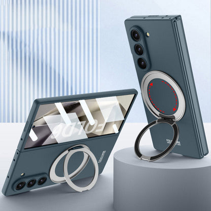 SlimFit MagSafe Pro Z Fold 6 Ultra-Thin Rotating Stand Wireless Charging Case