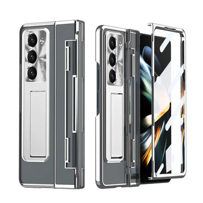 Z Fold 6 360° Armor Hinge Folding Transparent Case 2.0