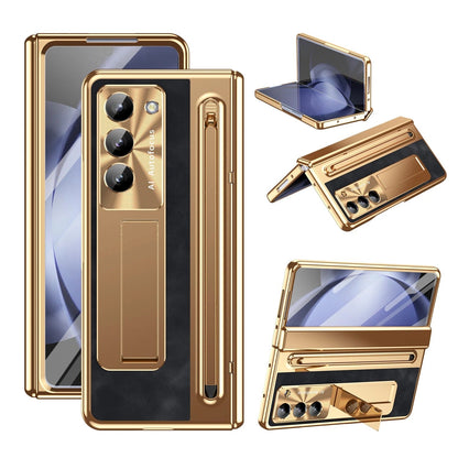 LumiEdge Fold – UV Glow Case with Pen Holder & Bracket