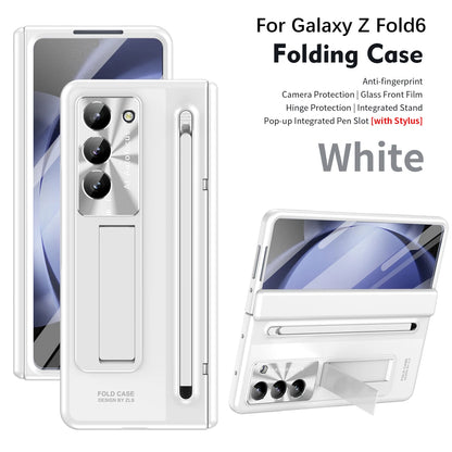 Z Fold Series Hinge Magnetic Kickstand Touch Pen Case