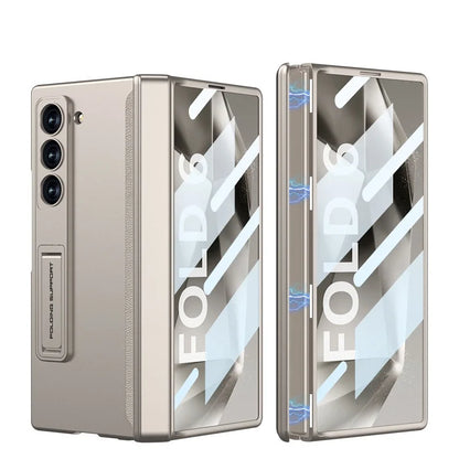 Slim 360° Protection Case Magnetic Hinge Anti-Peep for Z Fold 6