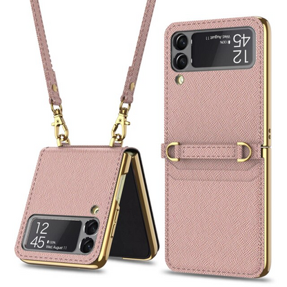 Luxury Wallet Case - Z Flip 3