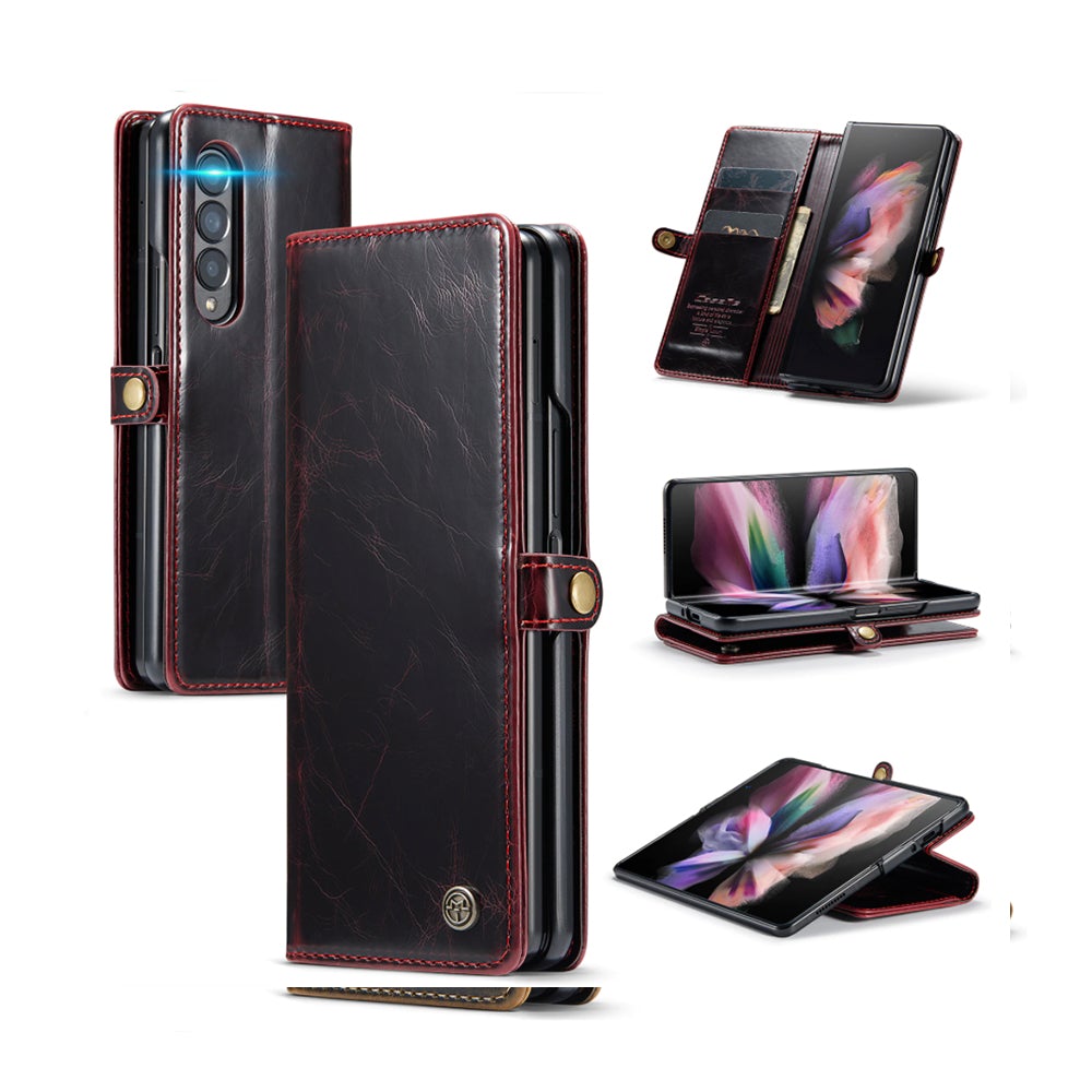 Luxury Magnetic Wallet Case - Z Fold series