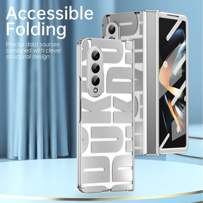 LuxuryTransparent Plating Case - Z Fold 5