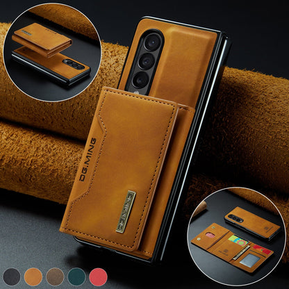 2-In-1 Magnetic Leather Wallet Case - Z Fold 5
