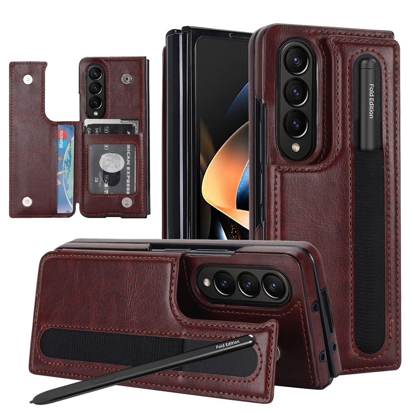 Magnetic Stand Wallet Case - Z FOLD 5
