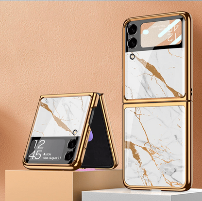 Luxury Marble Case - Z Flip series