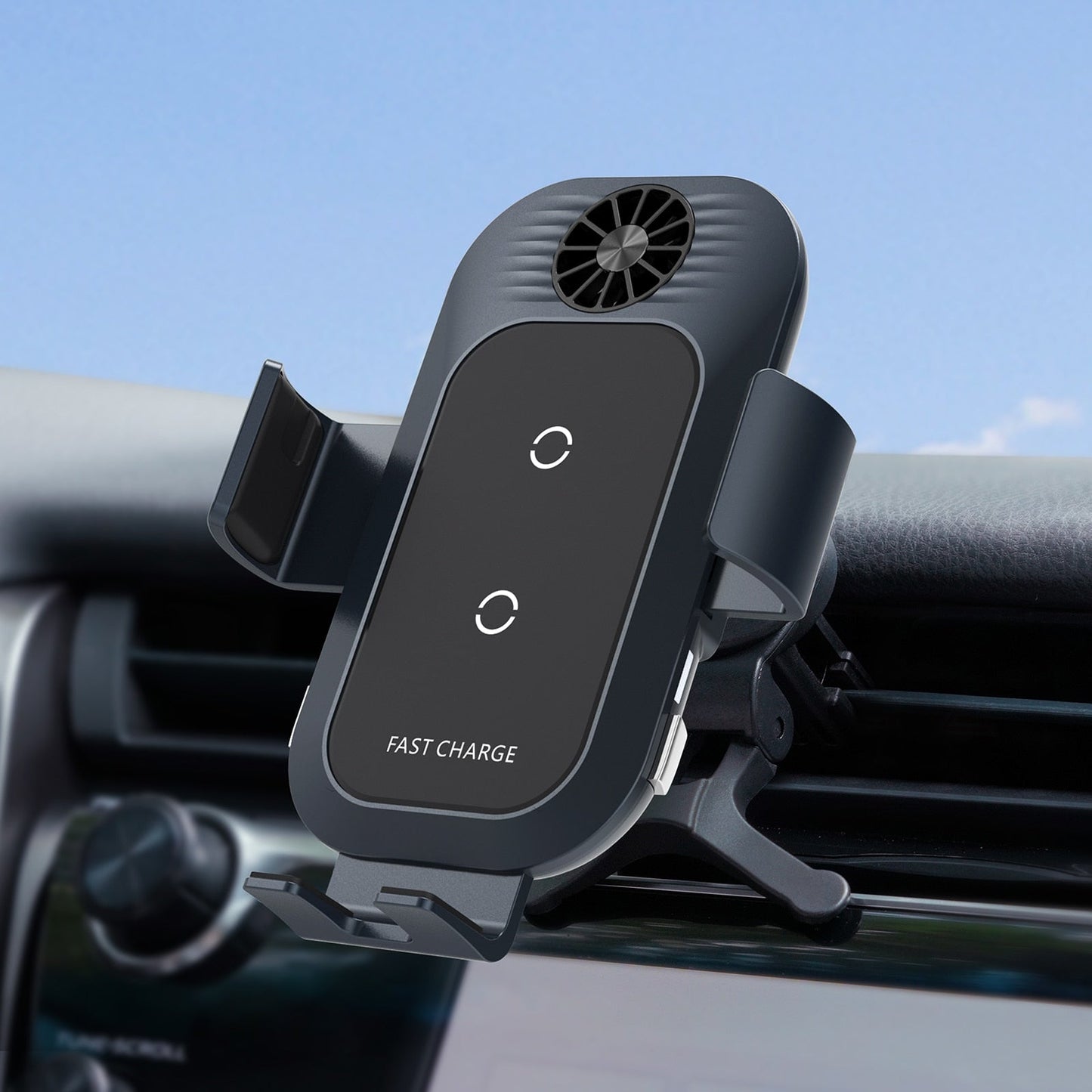 Dual Coil Car Wireless Charger - S23 Series