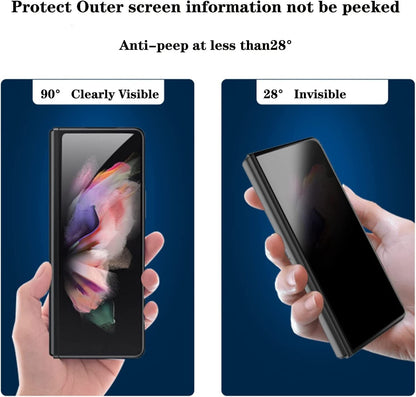 Anti-Peeping Front & Back Screen Privacy Protector - Z Fold Series