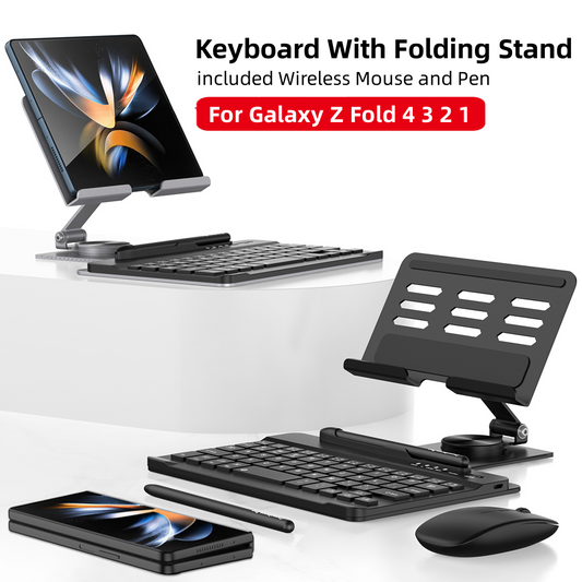 Desk Stand & Bluetooth Keyboard - Z Fold Series